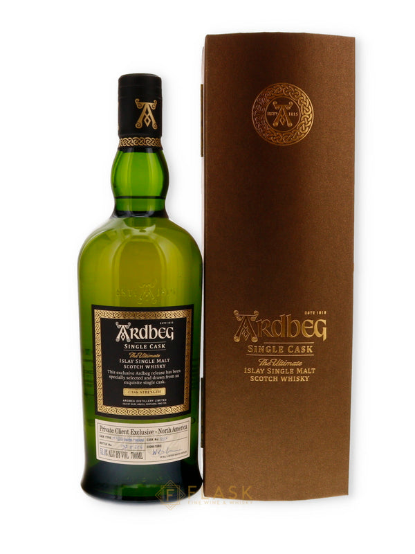 Ardbeg 2002 Private Reserve 20 Year Old Single Cask No. 3336 bottle 197/256 - Flask Fine Wine & Whisky