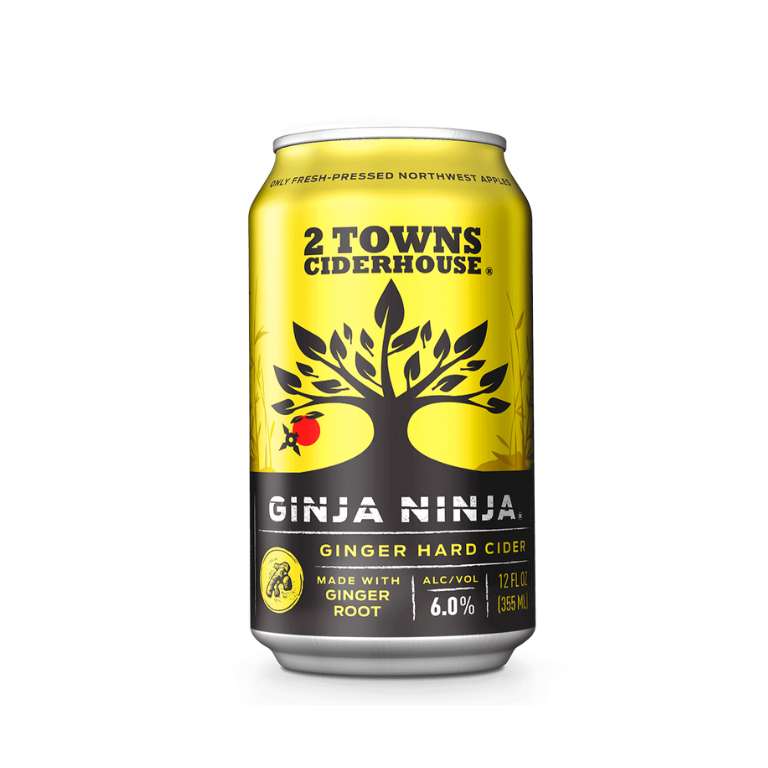2 Towns Ginja Ninja 6pk - Flask Fine Wine & Whisky
