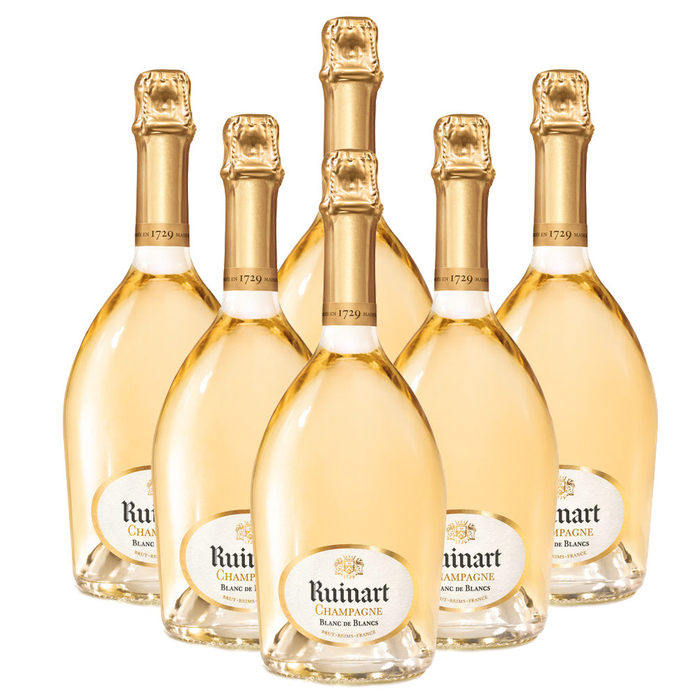 Ruinart Blanc de Blancs Champagne 6x 375ml /6 Half-Bottle Case - Flask Fine Wine & Whisky