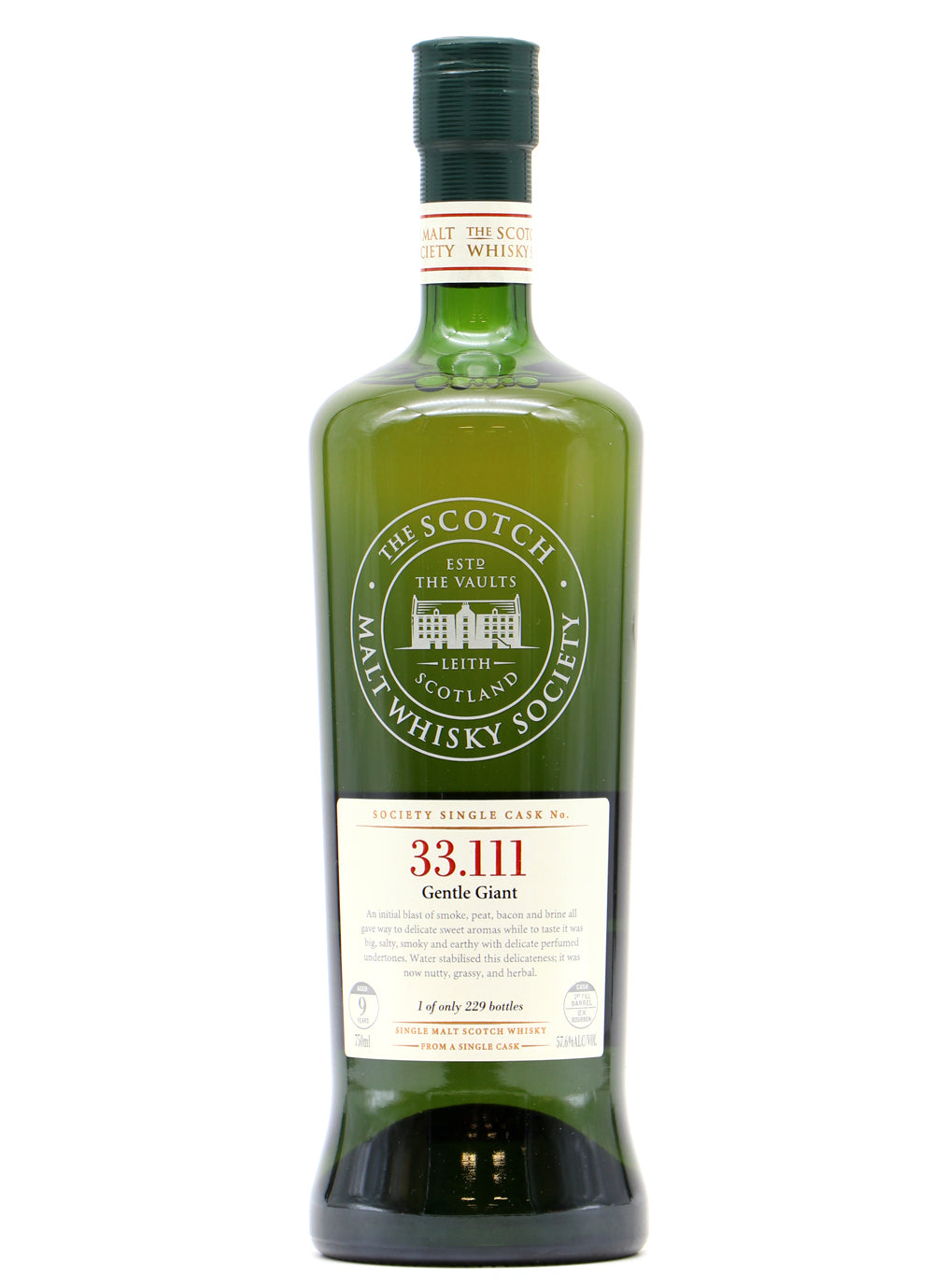 Ardbeg 2001 9 Year Old SMWS 33.111 Gentle Giant - Flask Fine Wine & Whisky