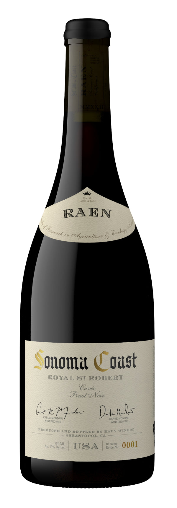 Raen Pinot Noir Royal St Robert Cuvee Sonoma Coast 2021 - Flask Fine Wine & Whisky