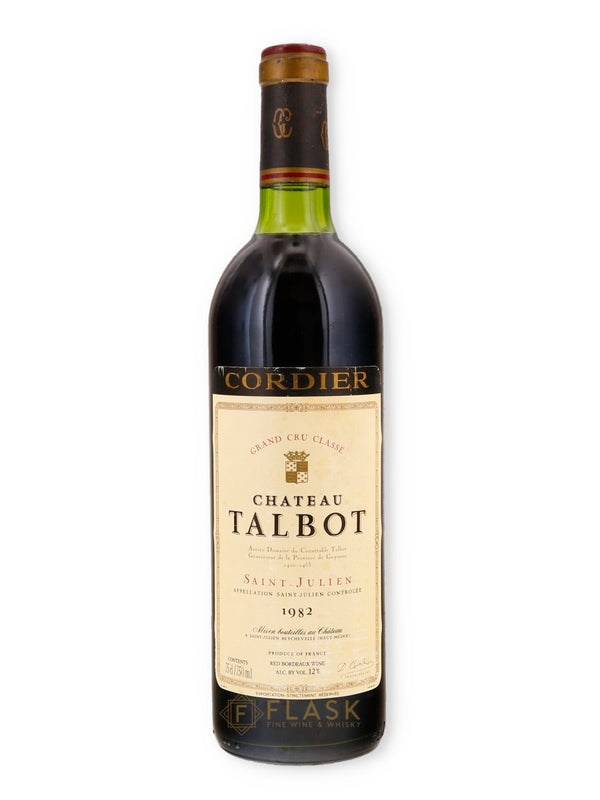 Chateau Talbot 1982 - Flask Fine Wine & Whisky