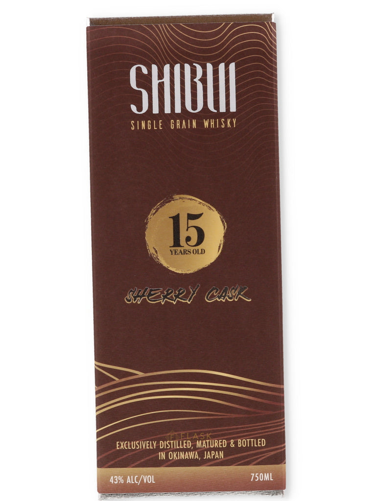Shibui 15 Year Old Sherry Cask Single Grain Japanese Whisky - Flask Fine Wine & Whisky