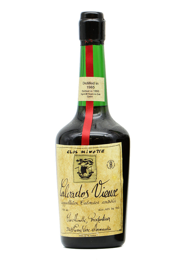 Clos Minotte Millesime Vieux Calvados 1965 - Flask Fine Wine & Whisky