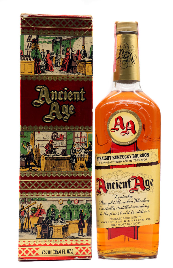 Ancient Age Straight Bourbon 1970s 4/5 Qt. [Gift Box] - Flask Fine Wine & Whisky
