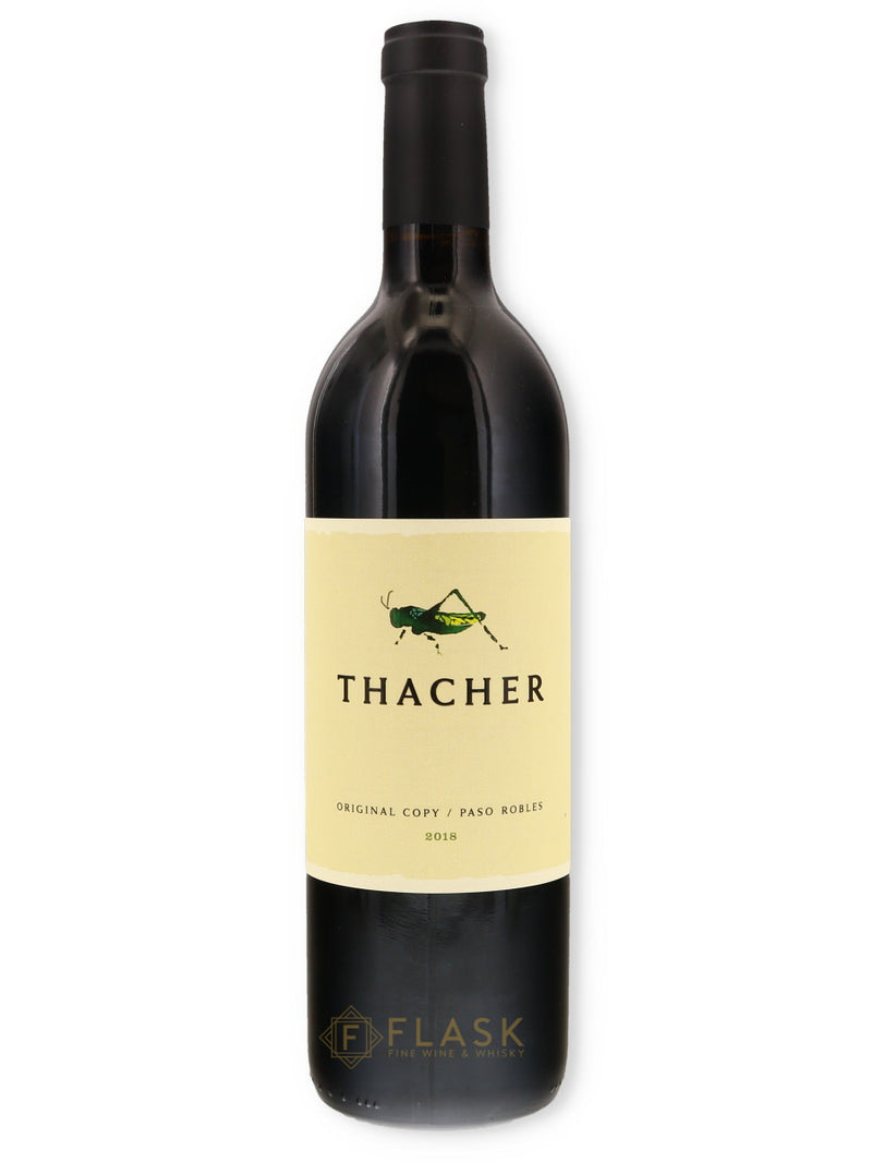Thacher Original Copy Red Paso Robles 2018 - Flask Fine Wine & Whisky