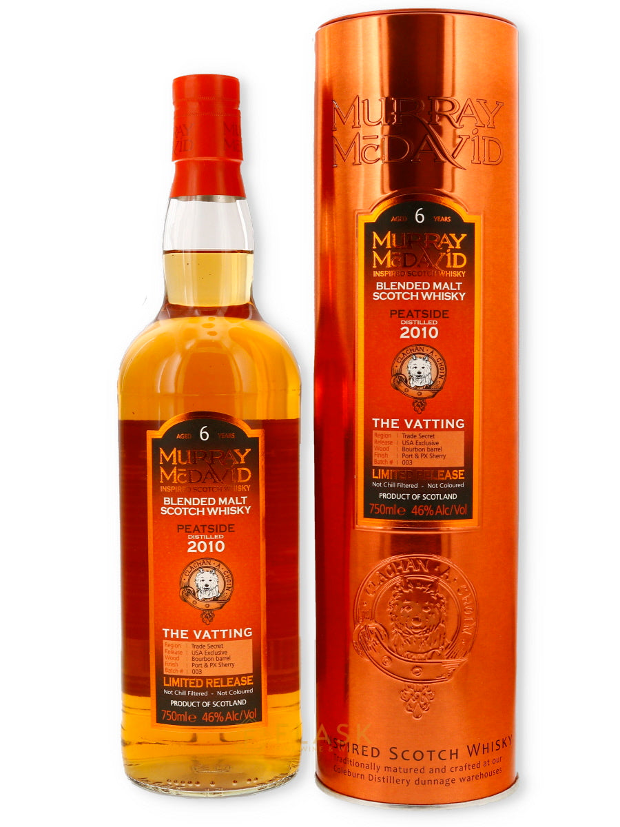 Murray McDavid 2010 Peatside 6 year old Blended Malt Whisky - Flask Fine Wine & Whisky