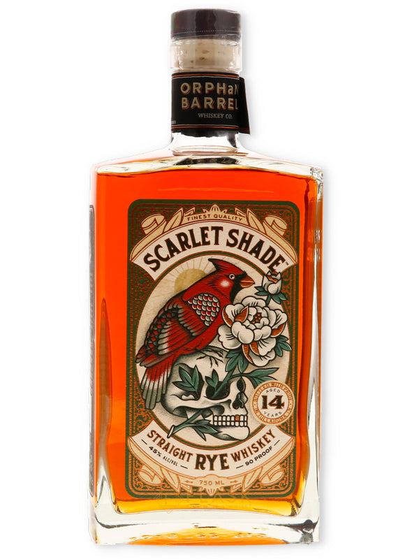 Orphan Barrel Scarlet Shade 14 Year Straight Rye Whiskey - Flask Fine Wine & Whisky