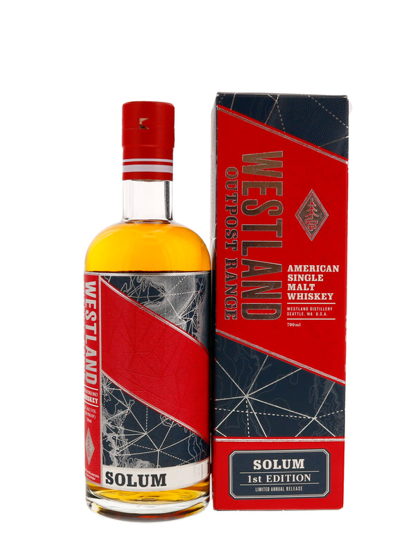 Westland Outpost Range Solum 1st Edition American Single Malt - Flask Fine Wine & Whisky