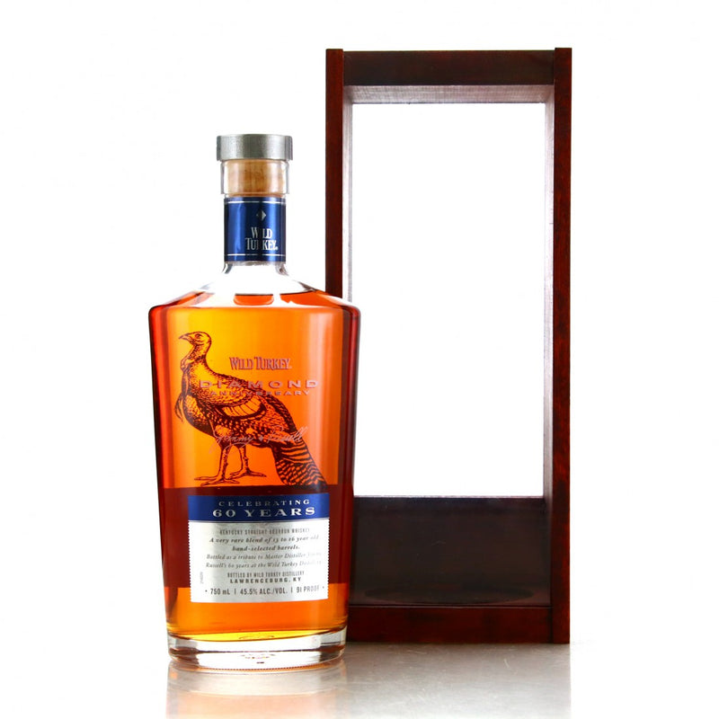 Wild Turkey Diamond Anniversary Straight Bourbon Whiskey - Flask Fine Wine & Whisky