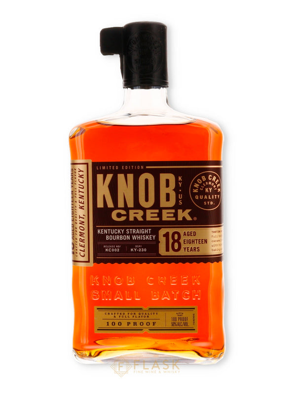 Knob Creek Small Batch Limited Edition 18 Year Old KC002 Bourbon - Flask Fine Wine & Whisky