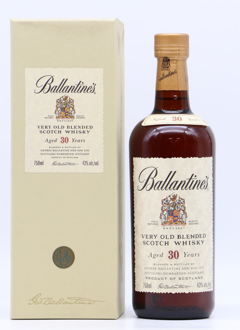Ballantine's 30 Year Old Blended Scotch Whisky 43% Release - Flask Fine Wine & Whisky