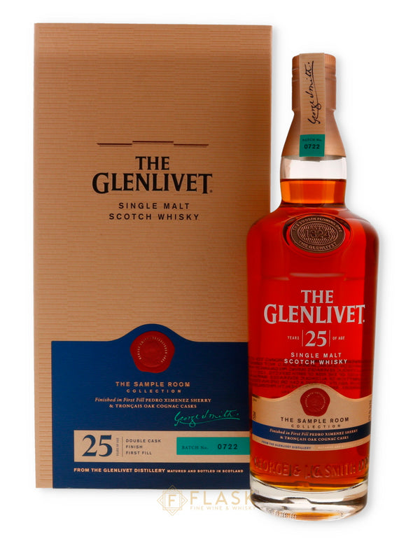 The Glenlivet The Sample Room Collection 25yr Batch 0722 - Flask Fine Wine & Whisky