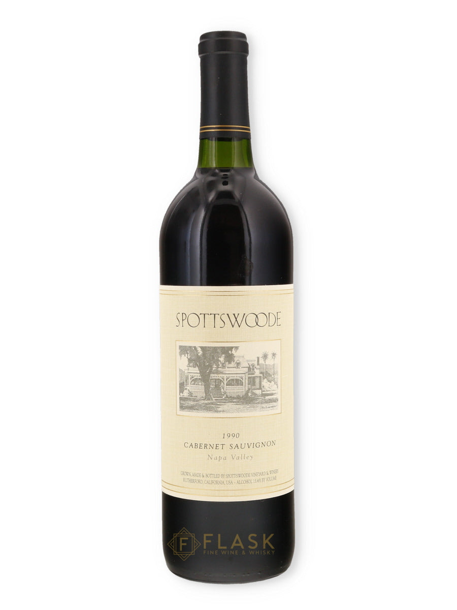 Spottswoode Estate Cabernet Sauvignon Napa 1990 - Flask Fine Wine & Whisky