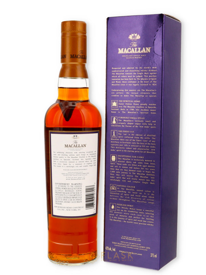 Macallan 18 Year Old 1991 375ml / Half Bottle - Flask Fine Wine & Whisky