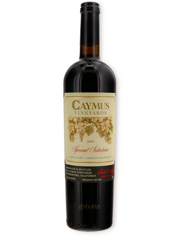 Caymus Special Selection Cabernet Sauvignon 2003 - Flask Fine Wine & Whisky