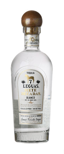 Siete Leguas Siete Decadas Blanco Tequila - Flask Fine Wine & Whisky