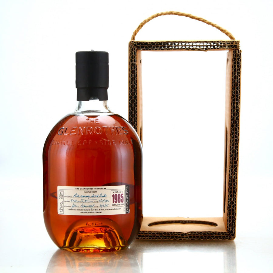 Glenrothes 1985 Vintage Single Malt Scotch Whisky - Flask Fine Wine & Whisky