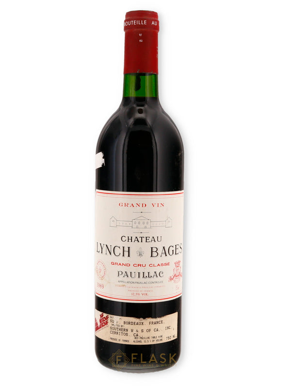 Chateau Lynch Bages 1989 - Flask Fine Wine & Whisky