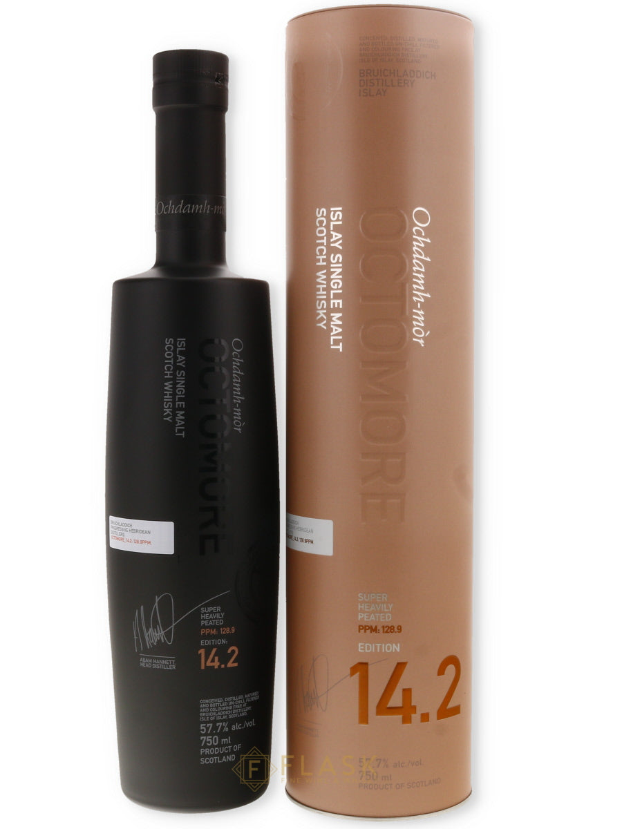 Bruichladdich Octomore Edition 14.2 128.9 PPM - Flask Fine Wine & Whisky