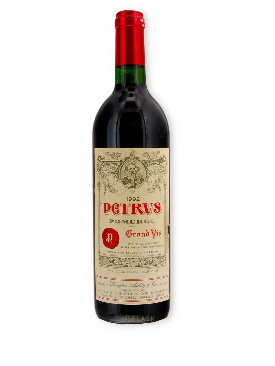 Petrus 1992 - Flask Fine Wine & Whisky