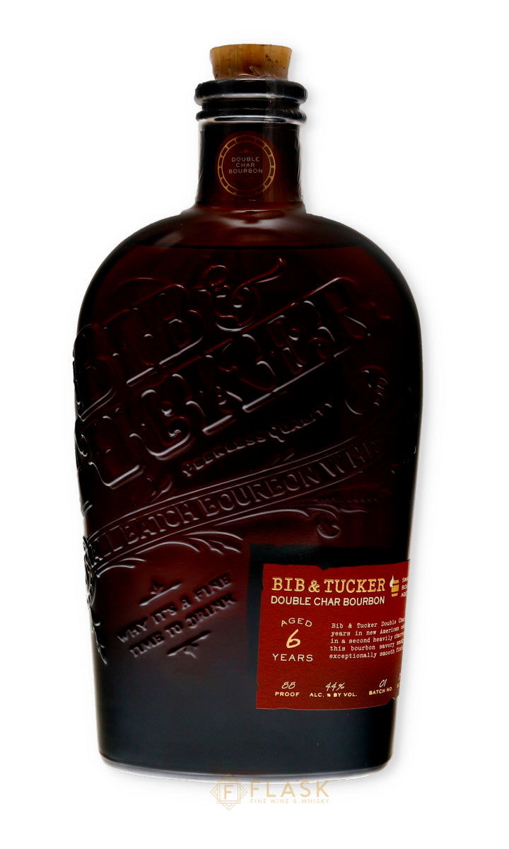 Bib & Tucker Single Barrel Double Char Batch 01 88 proof - Flask Fine Wine & Whisky