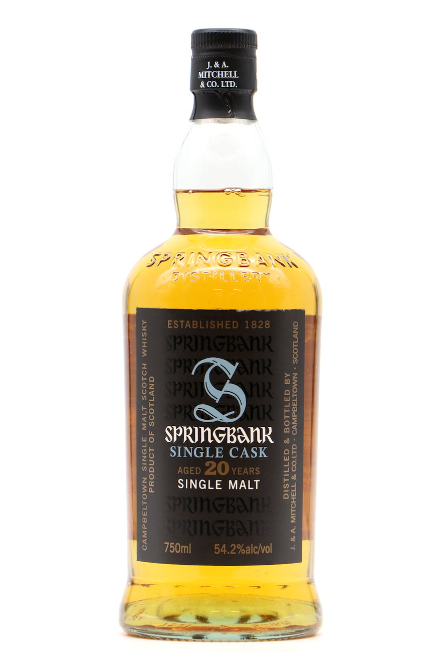 Springbank 1995 20 Year Old Single Cask Fresh Rum Cask 54.2% / Pacific Edge - Flask Fine Wine & Whisky