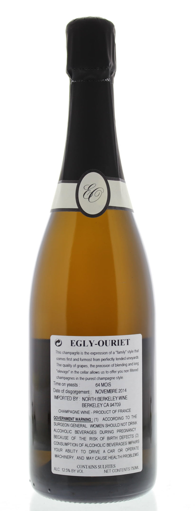 Egly-Ouriet Blanc de Noirs Grand Cru Les Crayeres NV Champagne - Flask Fine Wine & Whisky
