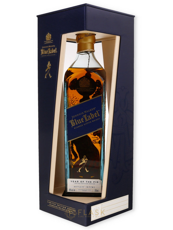 Johnnie Walker Blue Label Year of the Pig Limited Edition - Flask Fine Wine & Whisky