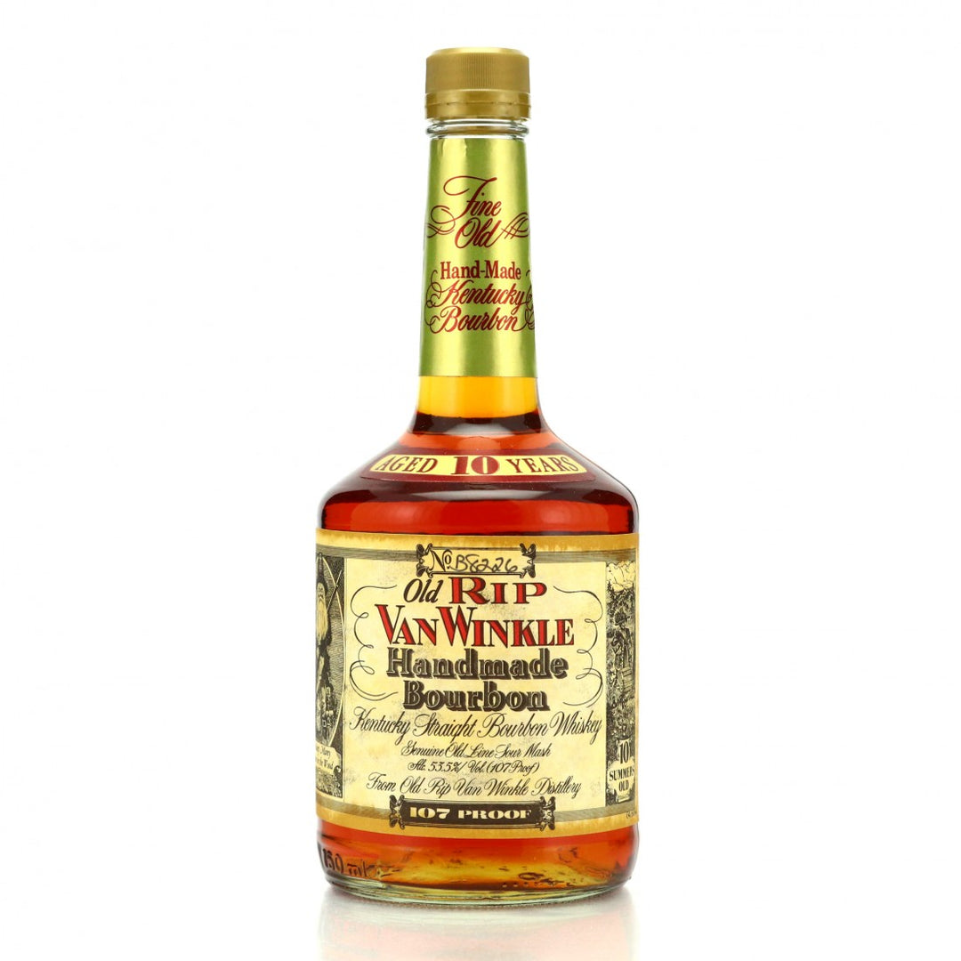 Van Winkle 10 Year Squat Bottle 107 Proof Frankfort / Stitzel Weller - Flask Fine Wine & Whisky