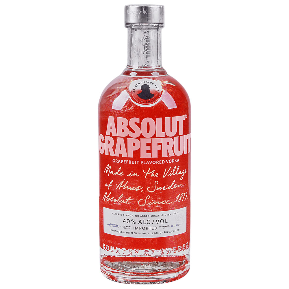 Absolut Grapefruit Vodka 750ml