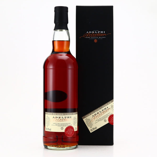 Adelphi Selection Ben Nevis 5 Years Old First Fill Oloroso Sherry Hogshead Single Malt Scotch 2015 - Flask Fine Wine & Whisky