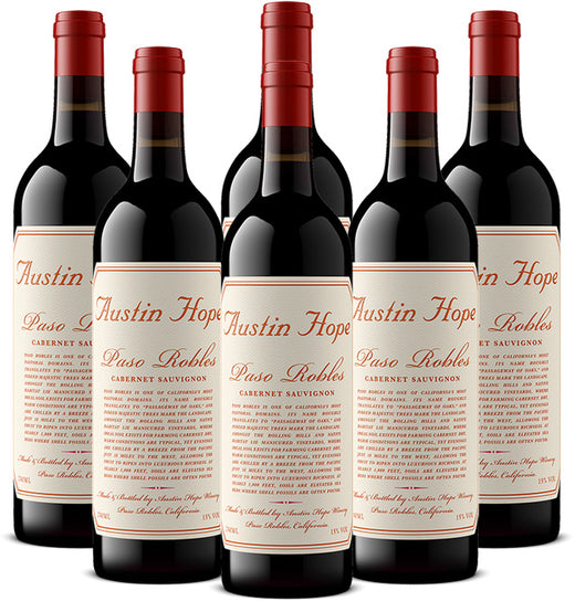 Austin Hope Cabernet Sauvignon 6 Bottle Case - Flask Fine Wine & Whisky