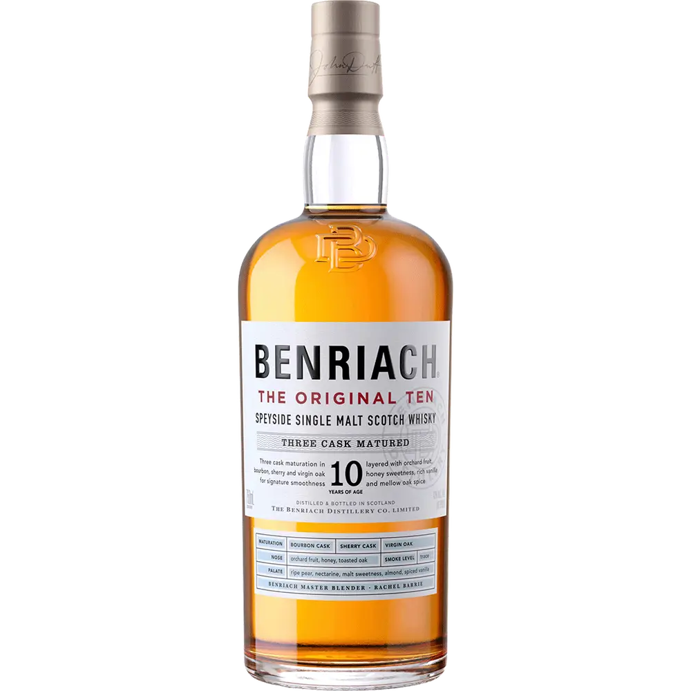 Benriach 10 Year Old Scotch 750ml