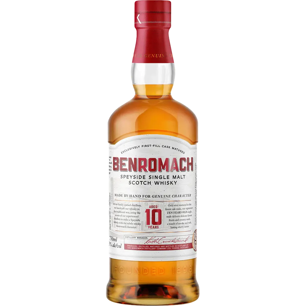 Benromach 10Yr Scotch Whisky 750ml