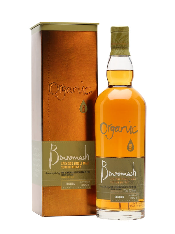 Benromach Organic 2008 Single Malt Speyside - Flask Fine Wine & Whisky