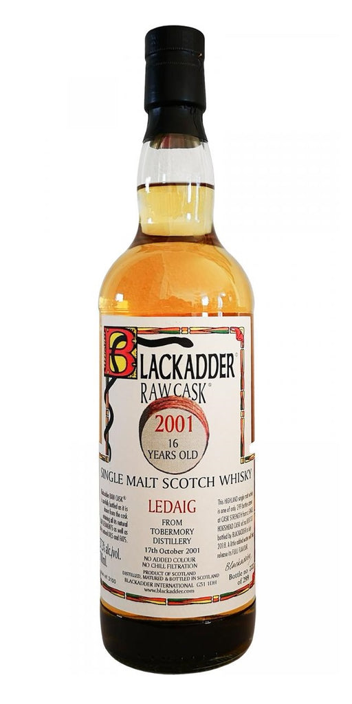Blackadder Ledaig 16 Year 114.6 Proof 2001 - Flask Fine Wine & Whisky