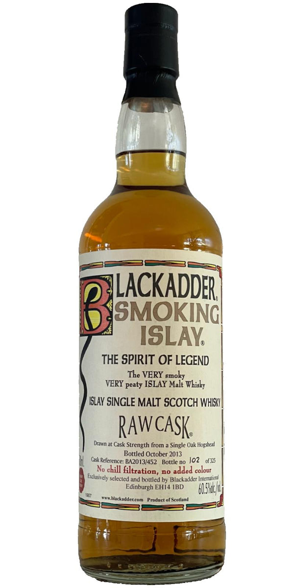 Blackadder Smoking Islay Raw Cask 2013 Sherry Cask Finish - Flask Fine Wine & Whisky