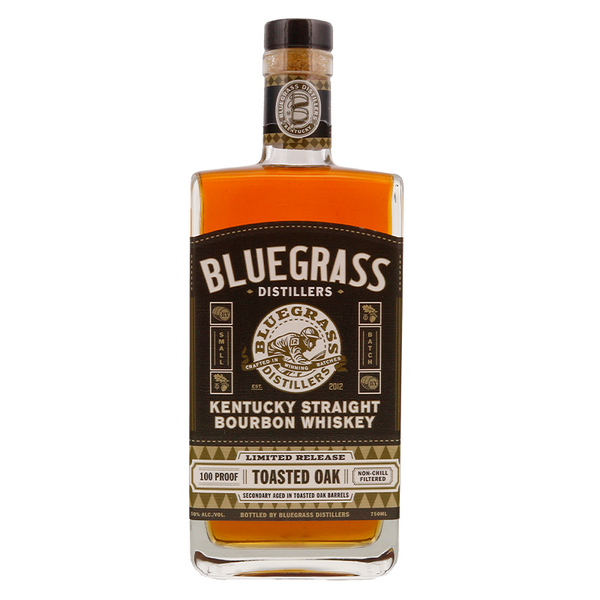 Bluegrass Distillers Toasted Oak Kentucky Straight Bourbon Whiskey - Flask Fine Wine & Whisky