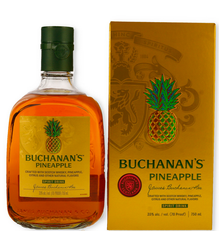 Buchanan's Pineapple Scotch Whiskey - Flask Fine Wine & Whisky