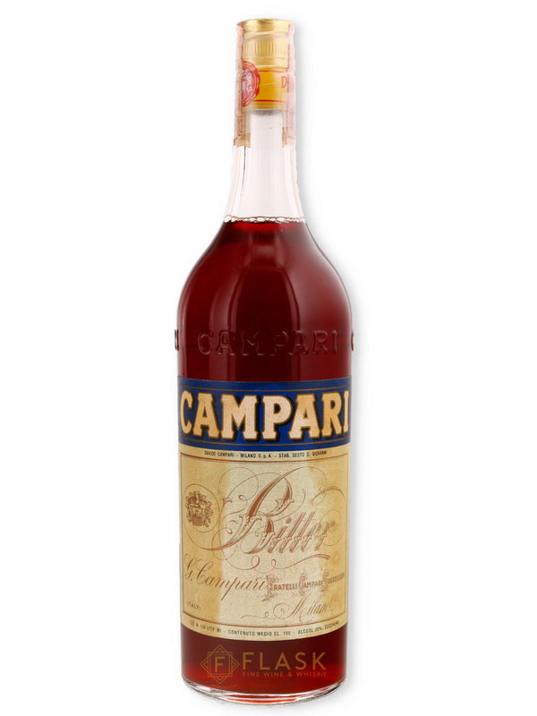 Campari Vintage Bottled 1960s 1 Liter - Flask Fine Wine & Whisky