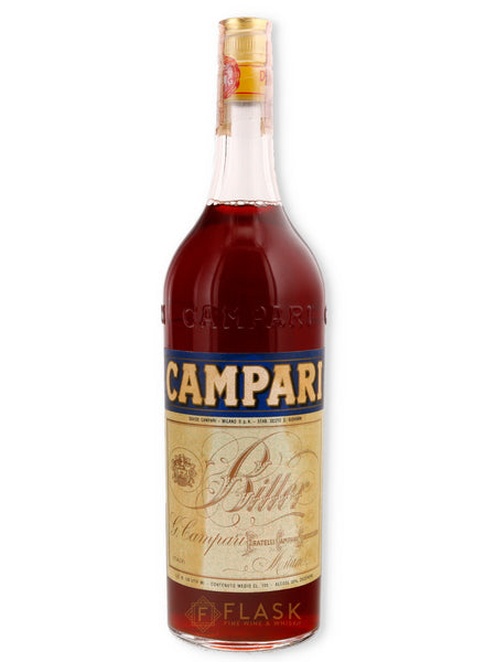 Campari Vintage Bottled 1960s 50 Proof 1 Liter - Flask