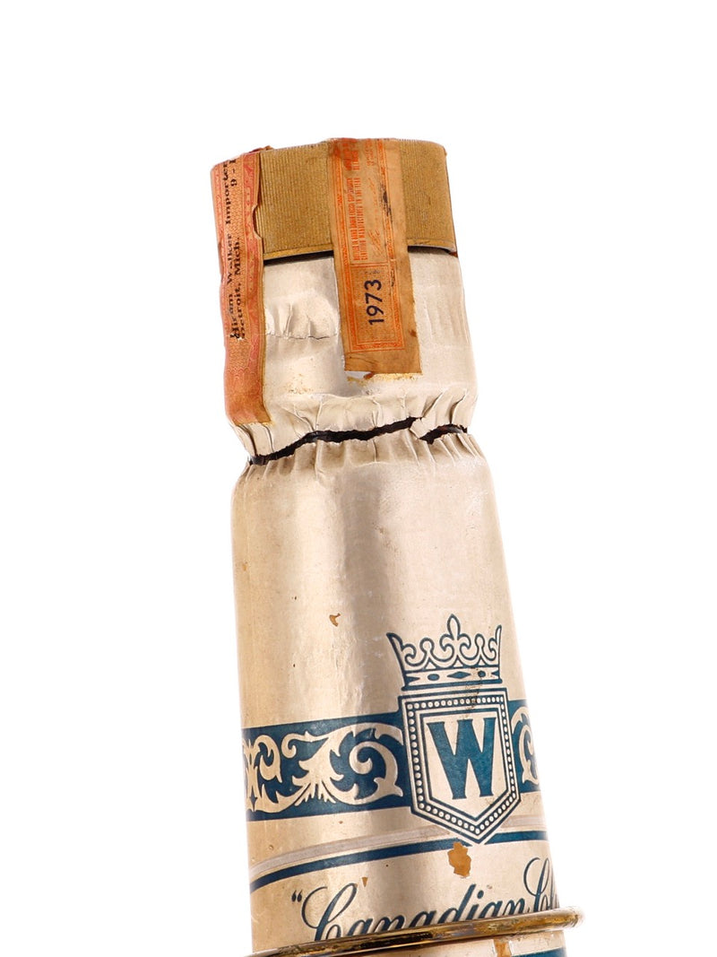Herman Walker Canadian Club 1973 3 Liter w/ Swing Cradle - Flask Fine Wine & Whisky