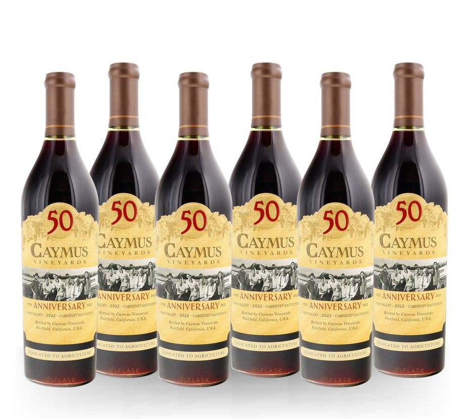 Caymus Napa Valley Cabernet Sauvignon 2022 6 Bottle Case - Flask Fine Wine & Whisky