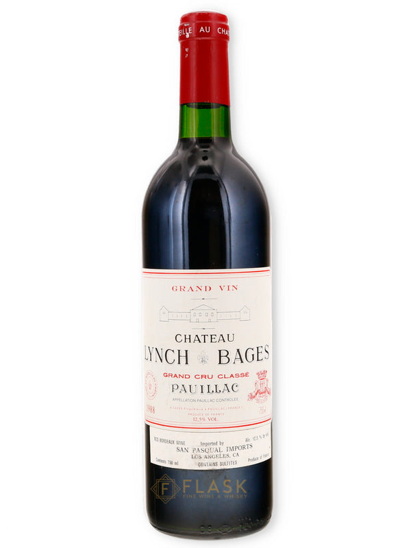 Chateau Lynch Bages Pauillac 1988 - Flask Fine Wine & Whisky