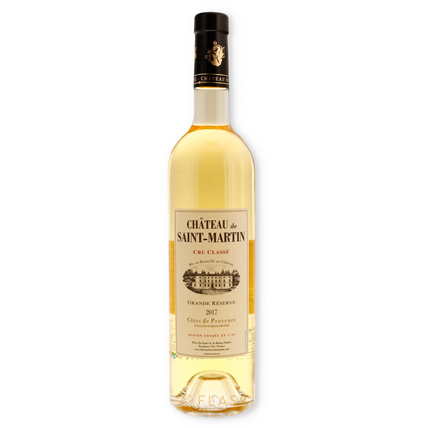Chateau de Saint Martin Grande Reserve Cotes de Provence Blanc Cru Classe 2017 - Flask Fine Wine & Whisky
