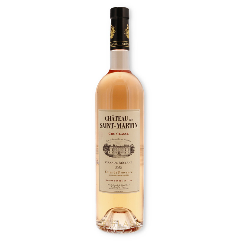 Chateau de Saint Martin Grande Reserve Cotes de Provence Rose Cru Classe 2022 - Flask Fine Wine & Whisky