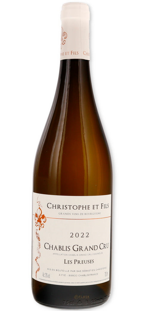 Christophe et Fils Chablis Grand Cru Les Preuses 2022 - Flask Fine Wine & Whisky