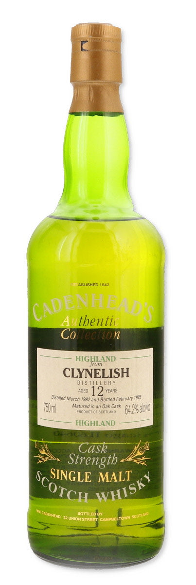 Clynelish Cadenhead's Cask Strength 1982 12 Year Old Single Malt 64.2%