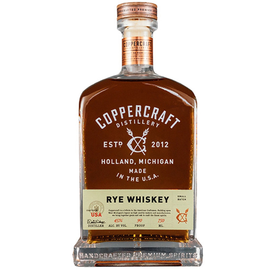 Coppercraft Straight Rye Whiskey